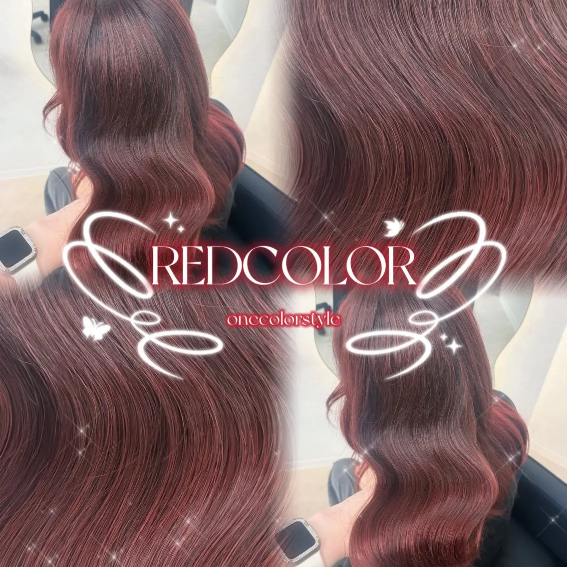 セミロング カラー ヘアカラー トリートメント 💎あおい💎大宮 🦋ワンカラー🦋のヘアスタイル