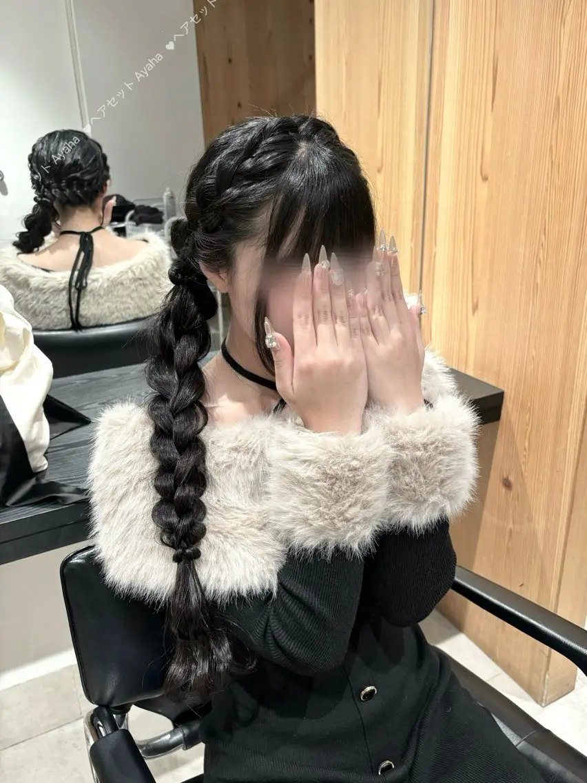 ヘアアレンジ 🩶渋谷ヘアセット Ayaha🩶のヘアスタイル