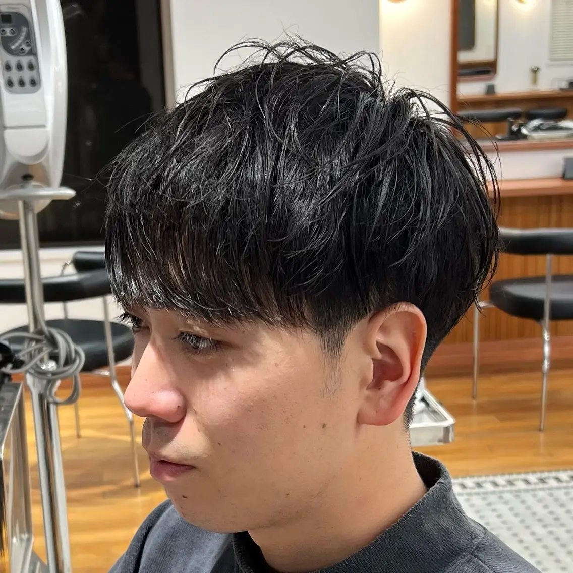 ショート メンズ マッシュ 刈り上げ ショートヘア カット メンズカット✂️ スキンフェード伊藤陸のヘアスタイル