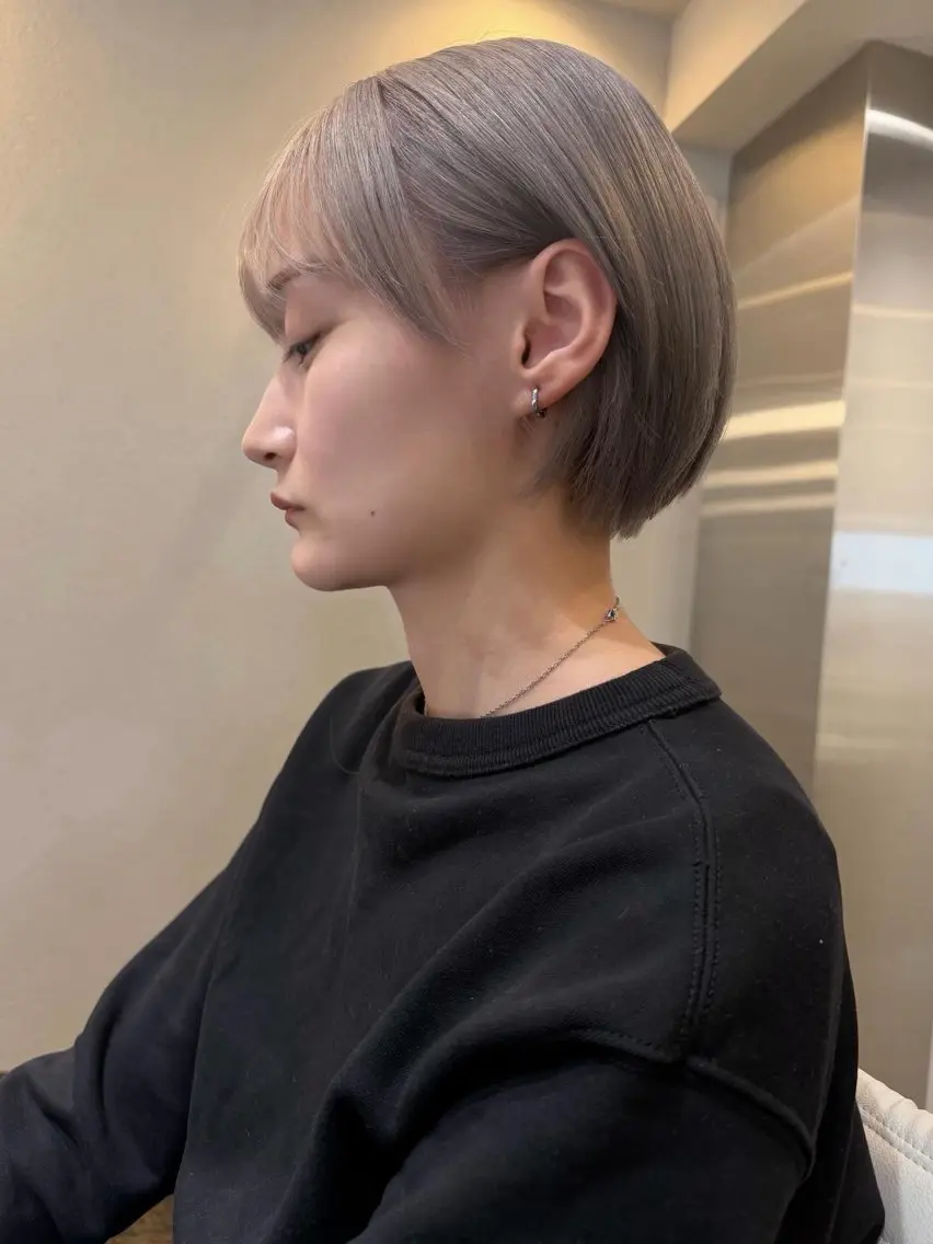 ショート ショートヘア カット YAMADA KOKOROのヘアスタイル