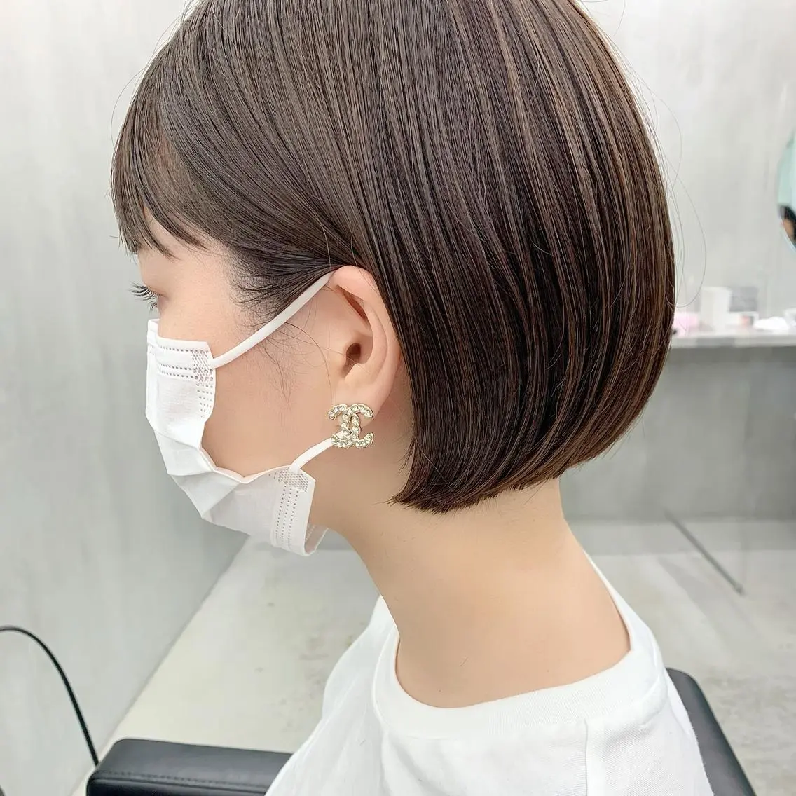 ショート カラー カット 華 /ショート/ボブのヘアスタイル