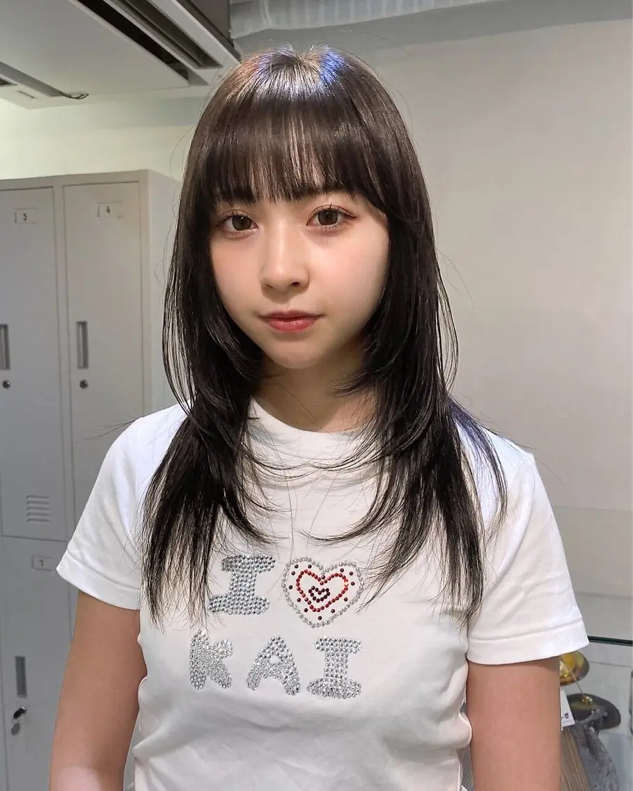 【これからの季節に☔️🌧️】前髪縮毛矯正の写真