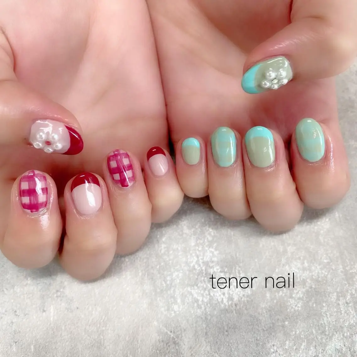 ネイル フラワーネイル テネルネイル tener nailのネイルデザイン