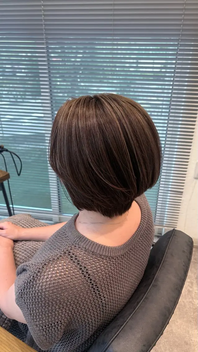 ショート カラー ヘアカラー カットモデル✂️ ゆうかのヘアスタイル