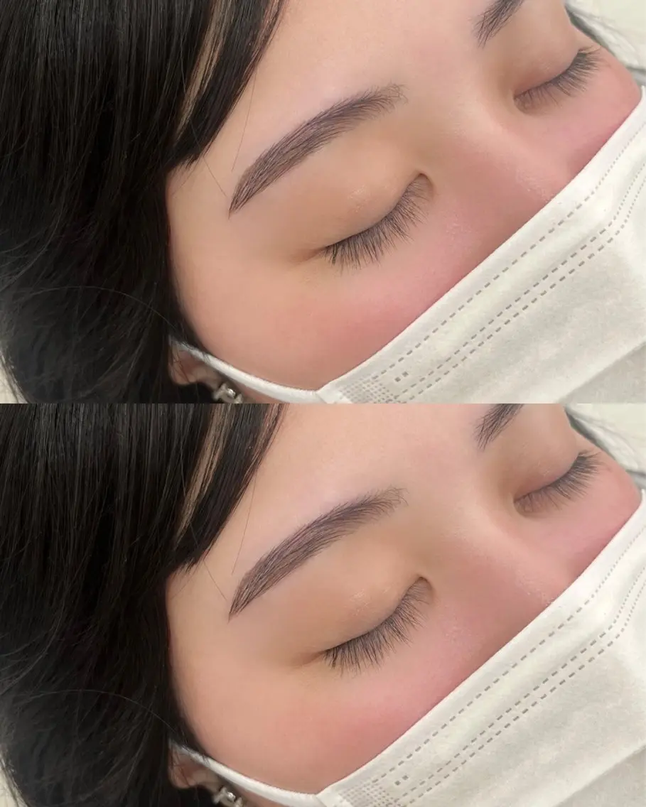 ( 再来 )アイブロウWAXスタイリングの写真