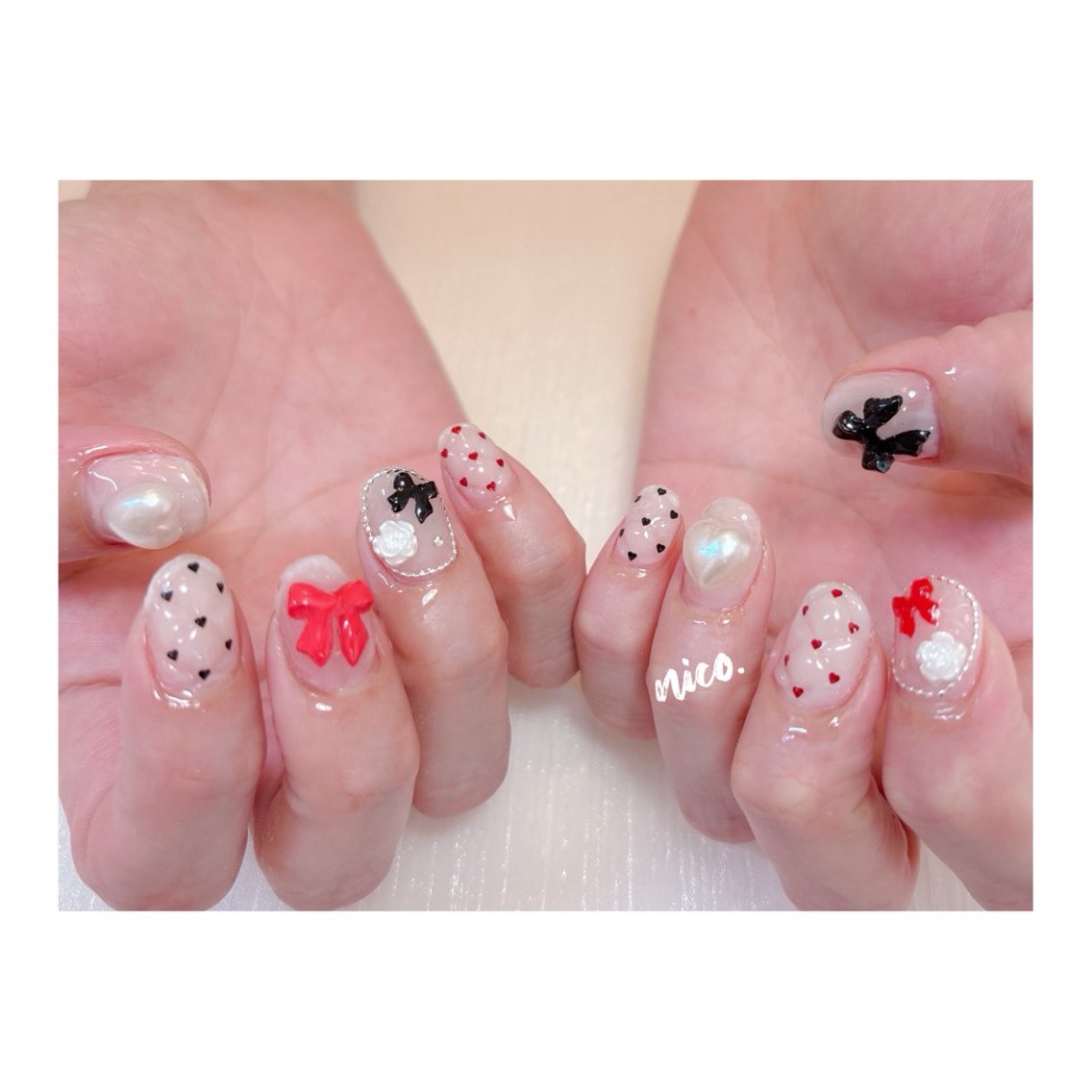ネイル ハンドネイル フットネイル nailsalon nico.のネイルデザイン