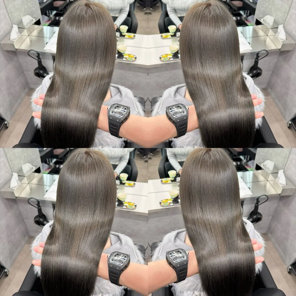 ロング カラー 髪質改善 似合わせカット 縮毛矯正 トリートメント カット ヘアカラー トリートメント ヘッドスパ 🌈代表 🌈macotoのヘアスタイル