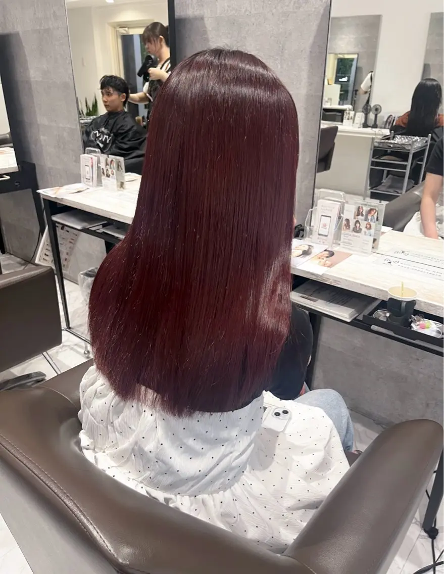 ミディアム カット ヘアカラー Grow by NYNY 田代 紀恵のヘアスタイル
