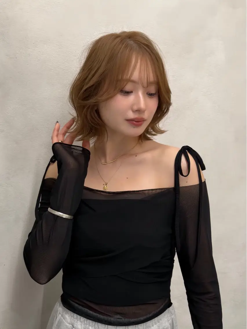 ミディアム モテカラー🫧💕 RIOのヘアスタイル