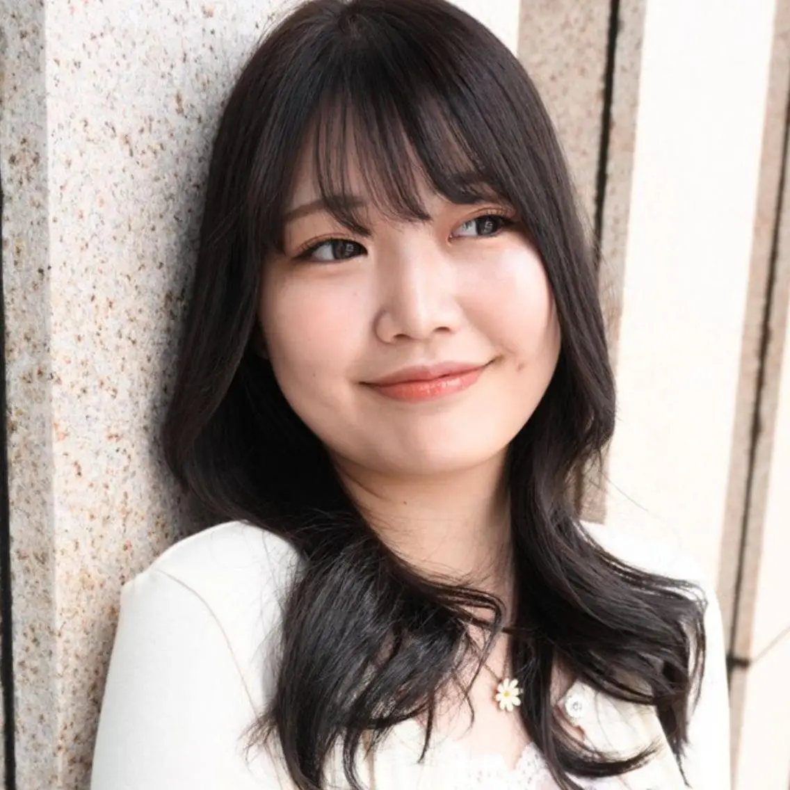 セミロング カラー 黒髪 透明感カラー 小顔カット トリートメント カット ヘアカラー ❇️安達 優心❇️ レイヤー/艶髪特化のヘアスタイル