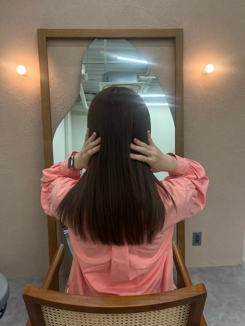 ロング 艶髪☆顔周りカット /秋田 遥華のヘアスタイル