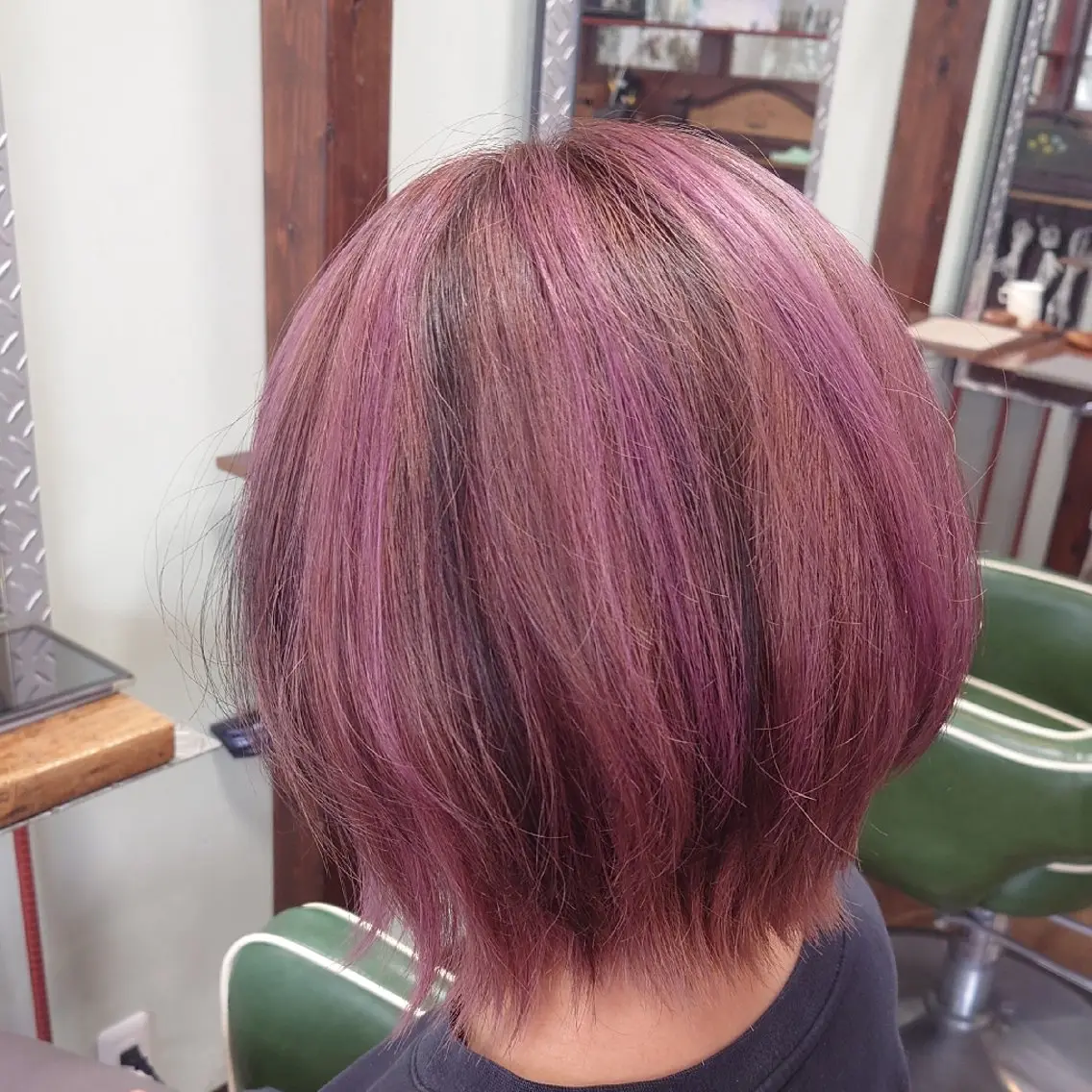 ショート ハイライト カット ヘアカラー 鈴木 いづみのヘアスタイル