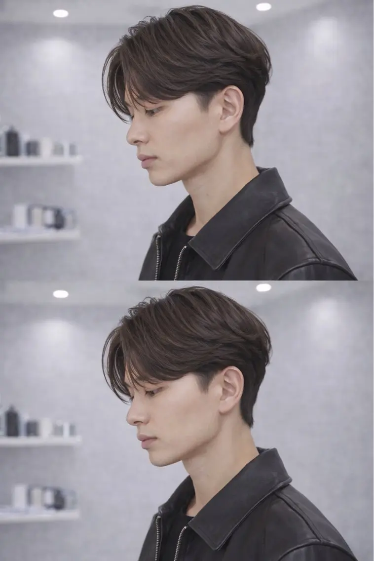 メンズ カット 縮毛矯正 メンズ縮毛矯正指名 No.1KAI🥰のヘアスタイル