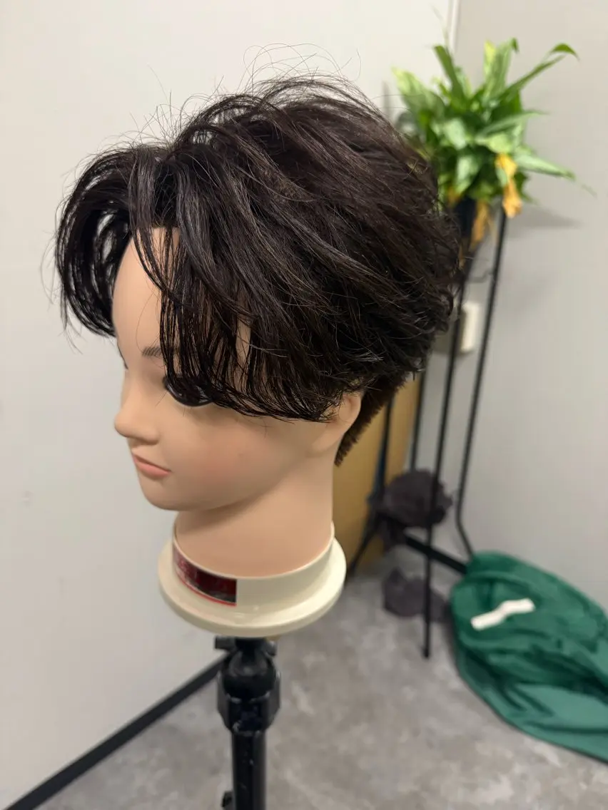 メンズ フェザーパーマ メンズパーマ 本田 有里のヘアスタイル
