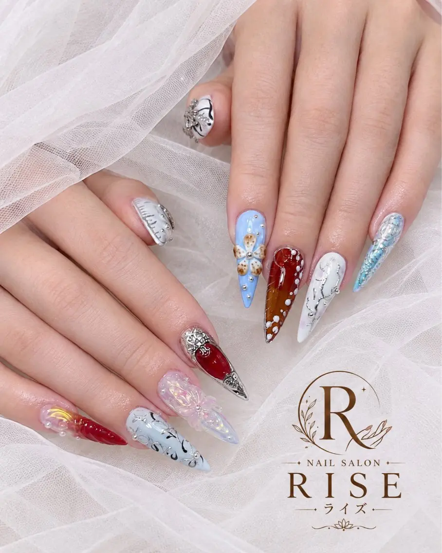 ネイル ハンドネイル RISE Nail Salonのネイルデザイン