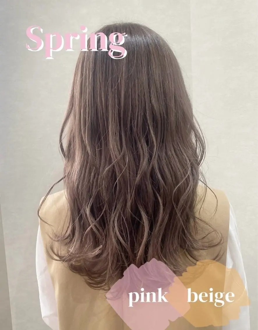 ロング カラー ブリーチ ブリーチなしカラー ヘアカラー color coutureのヘアスタイル