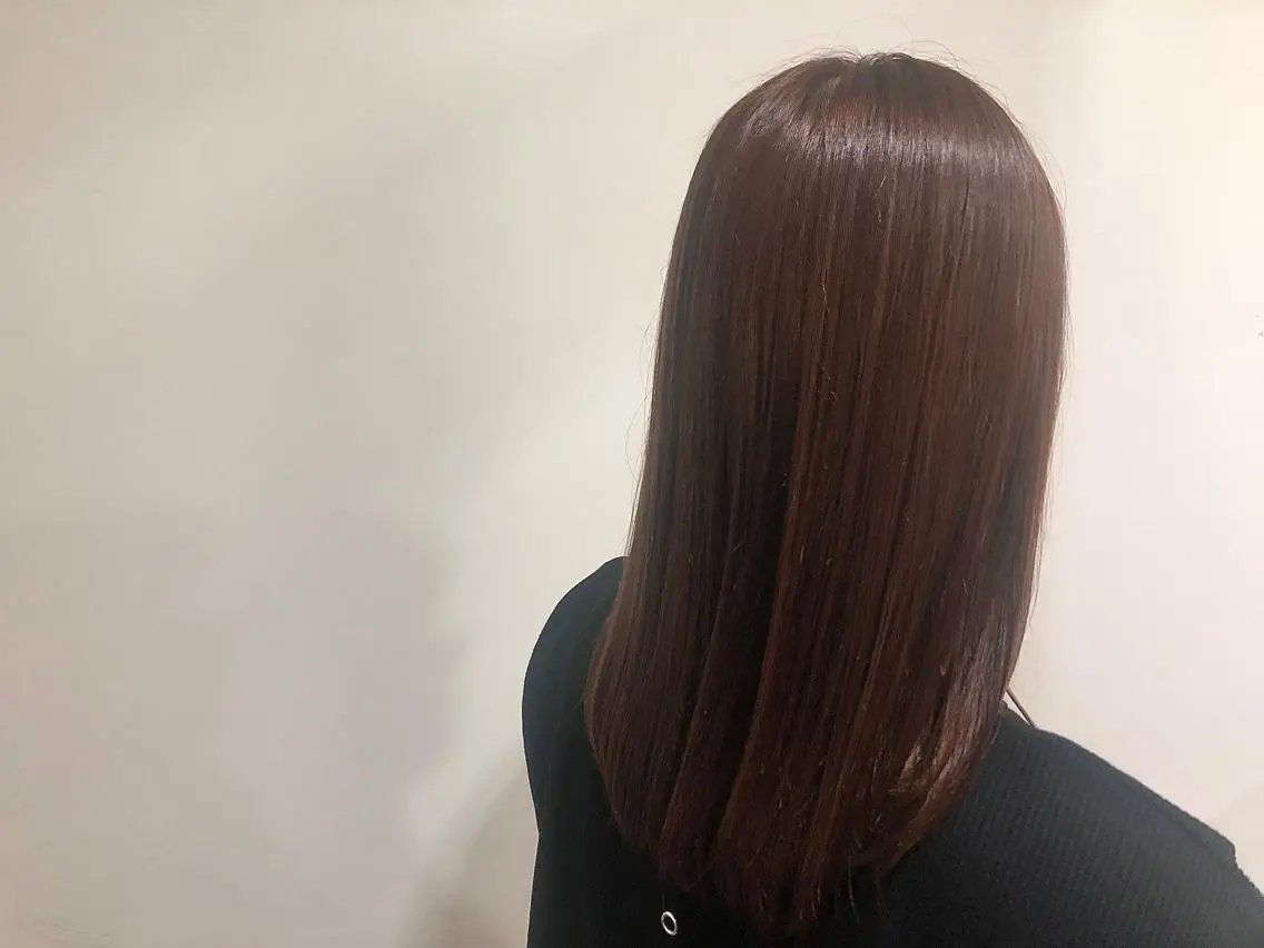 カット&前髪縮毛矯正の写真