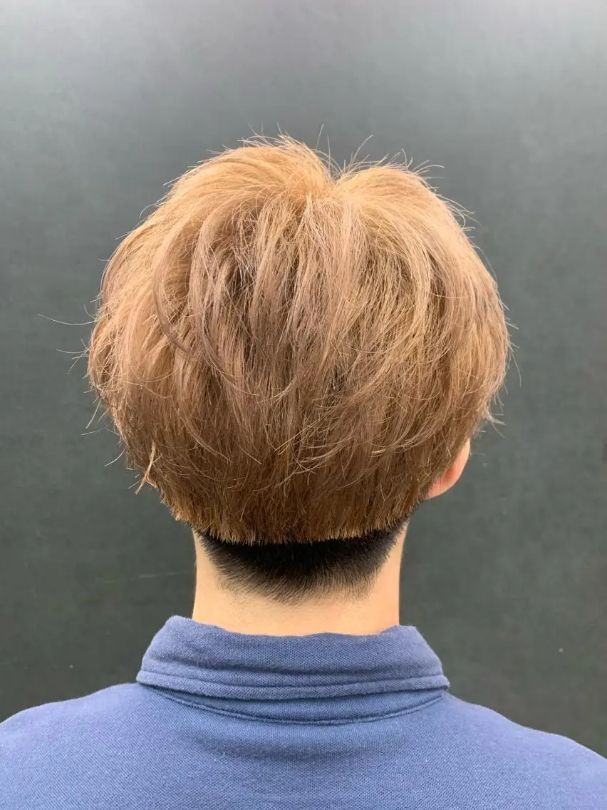 【メンズ限定】カット+ブリーチ1回+フルカラーの写真