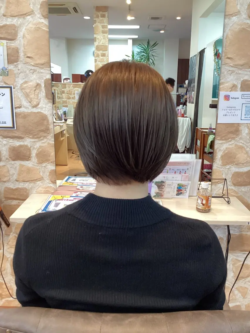 ショート 🏝️ウェーヴ佐藤店 🏝️大塚千鶴のヘアスタイル