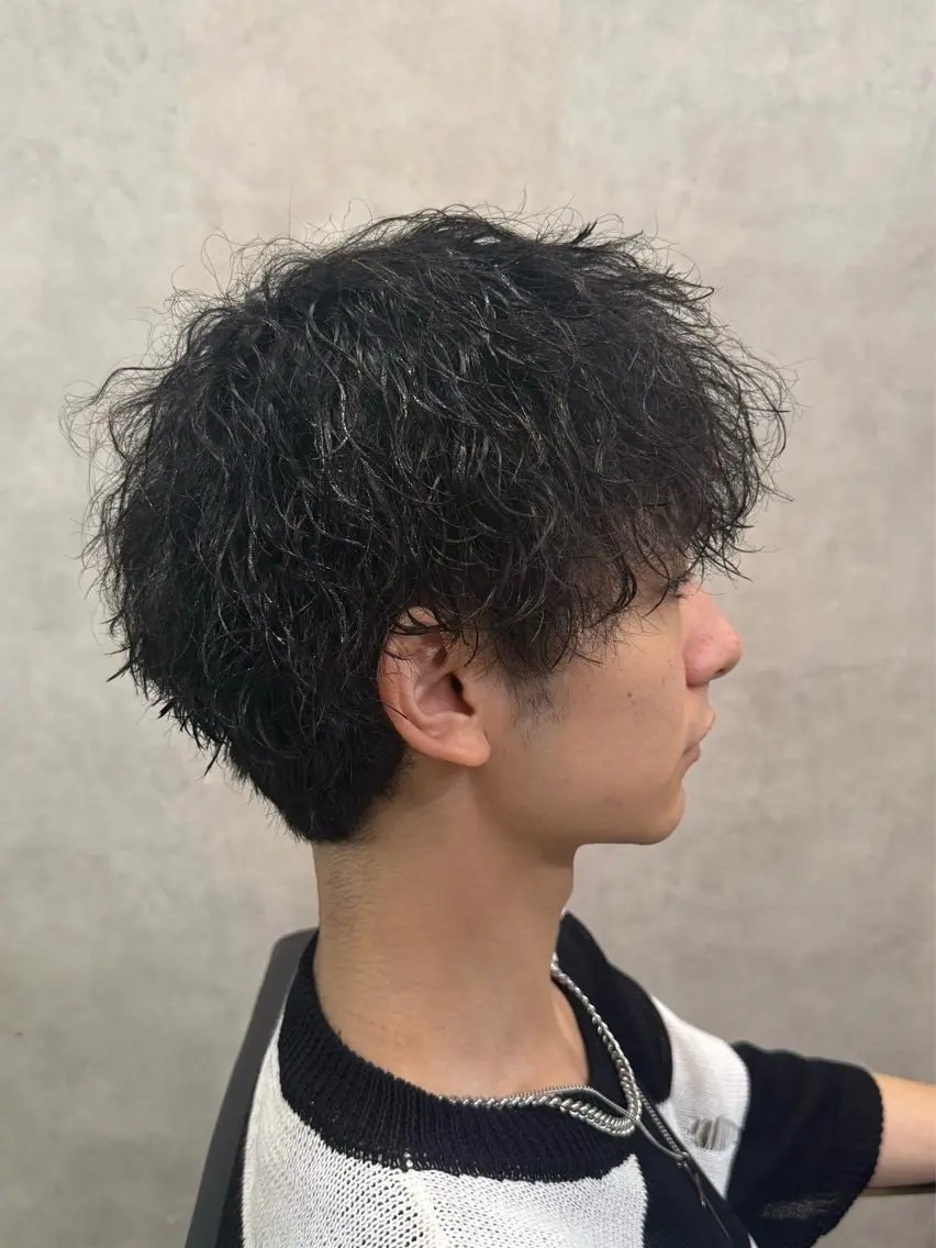 ショート パーマ カット パーマ maco /カラー・縮毛矯正のヘアスタイル