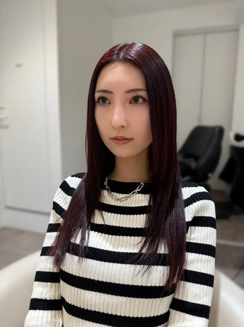 ミディアム カラー カット ヘアカラー トリートメント 💎透明感カラー特化 💎TAISEIのヘアスタイル