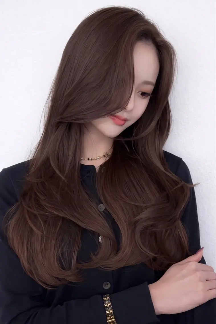 ロング カット パーマ オーナースタイリスト 佐藤のヘアスタイル