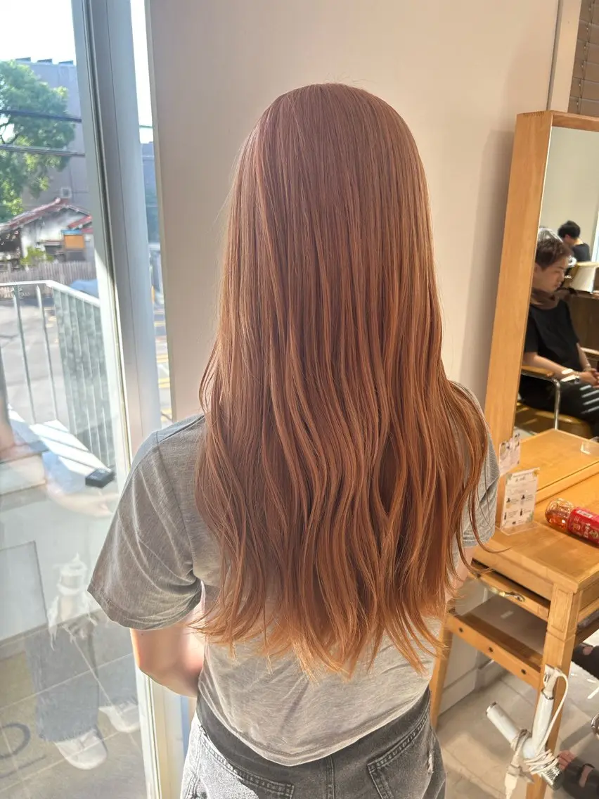 【ご新規様限定🎗】🩵カット＋ダブルカラー(ブリーチ込)＋トリートメント🩵指名料込み🌈の写真