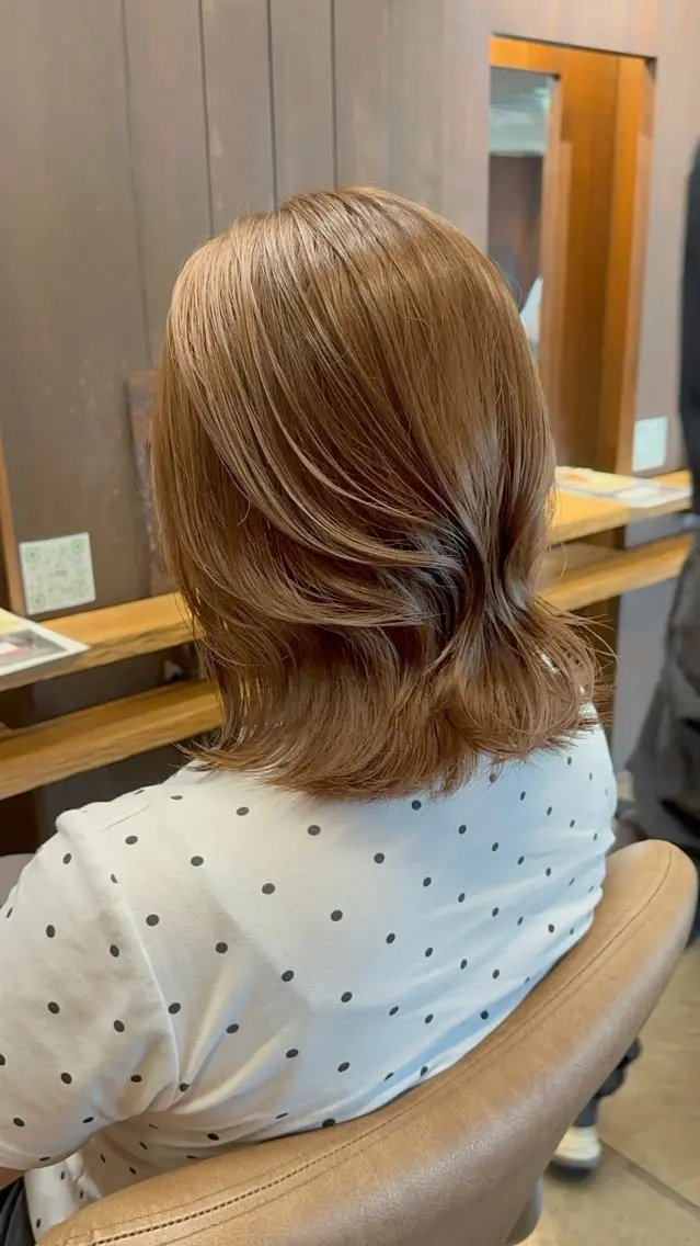 ショート ヘアカラー トリートメント 艶カラー／ 今井春汰のヘアスタイル