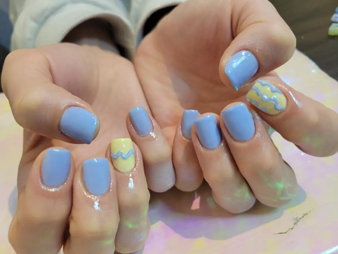 ネイル 💜bora .のネイルデザイン