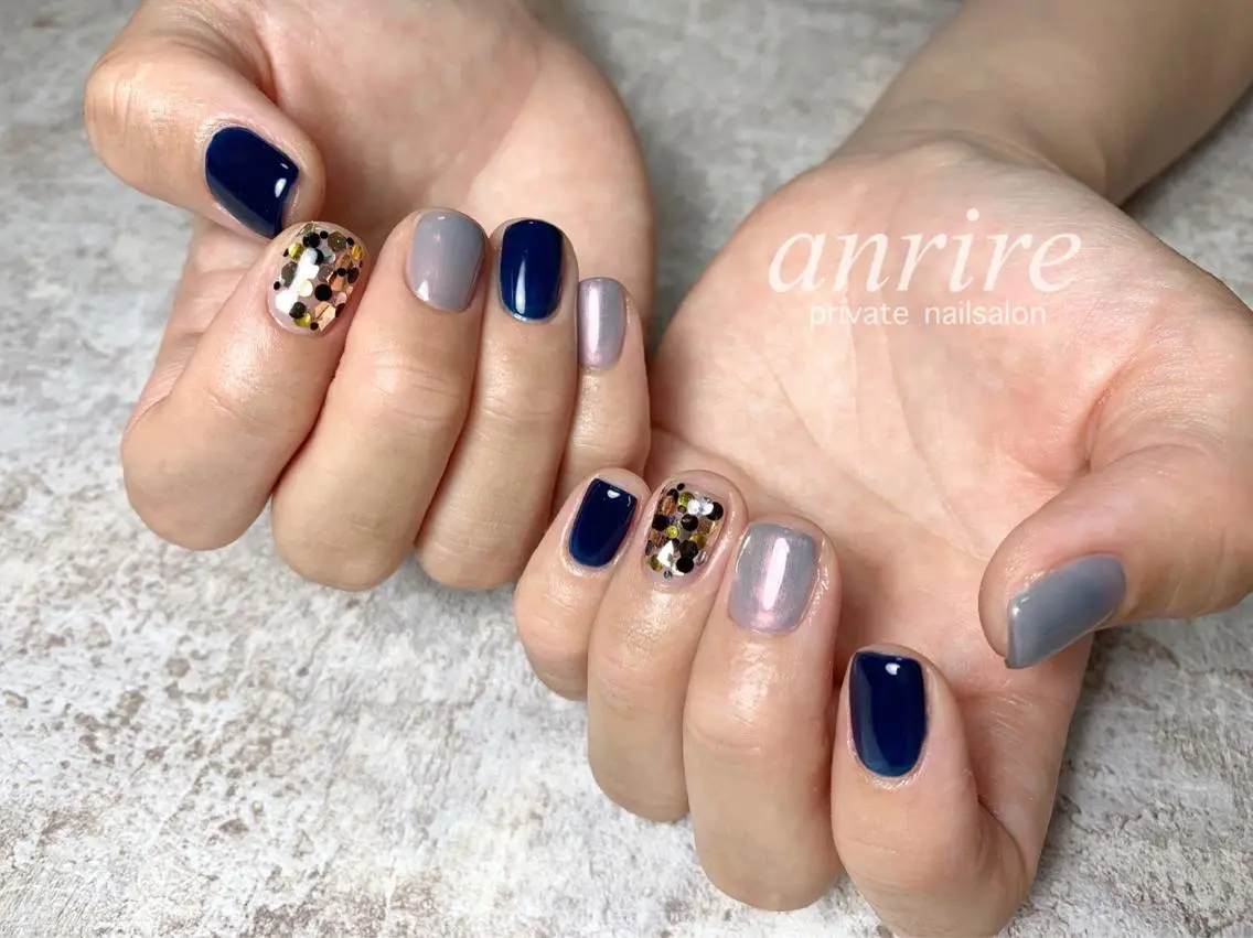 ネイル ハンドネイル nailsalon anrireのネイルデザイン