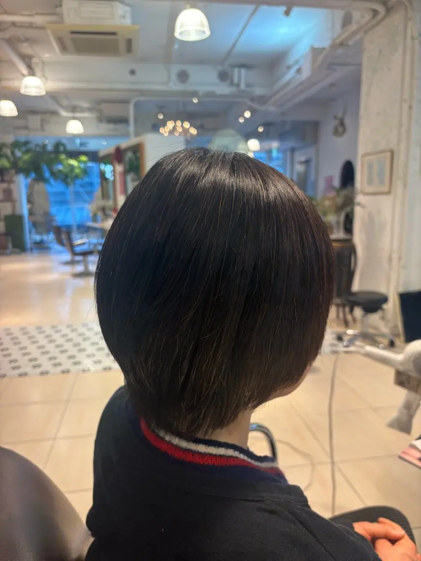ショート ショートヘア カット 菊池 菜月のヘアスタイル