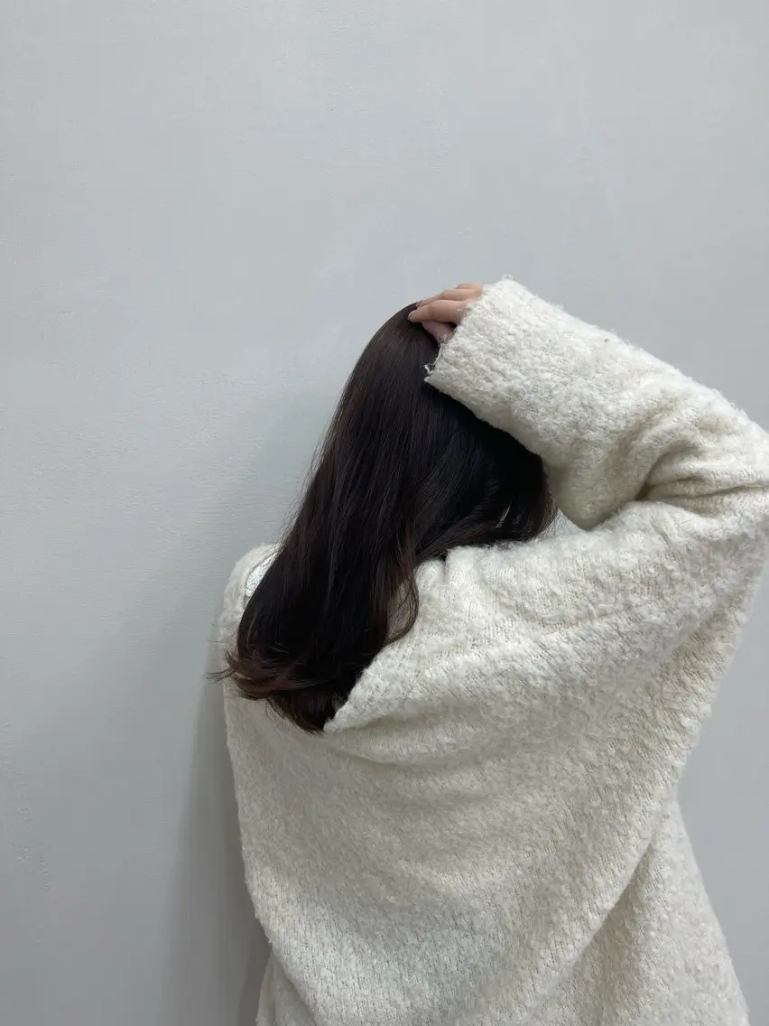 ロング カラー ブラウンカラー ダークブラウン ヘアカラー 透明感カラー⭐️ Takumaのヘアスタイル