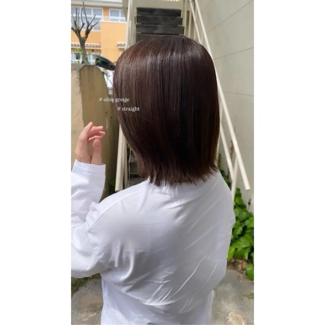 ショート カラー ミルクティーベージュ /cinq/ユキ❄️のヘアスタイル