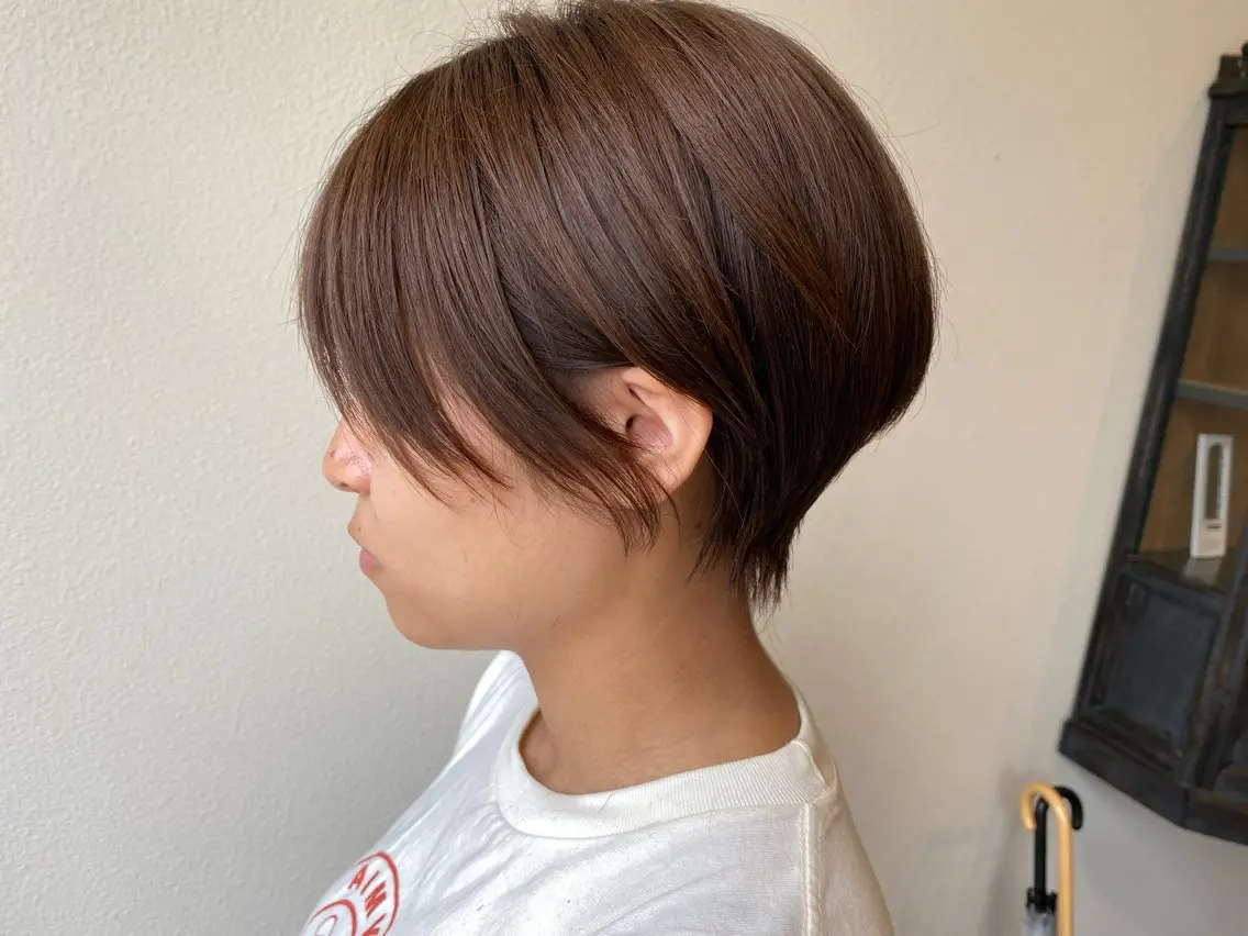 ショート 透明感カラー/ 髪質改善/近藤大二郎のヘアスタイル