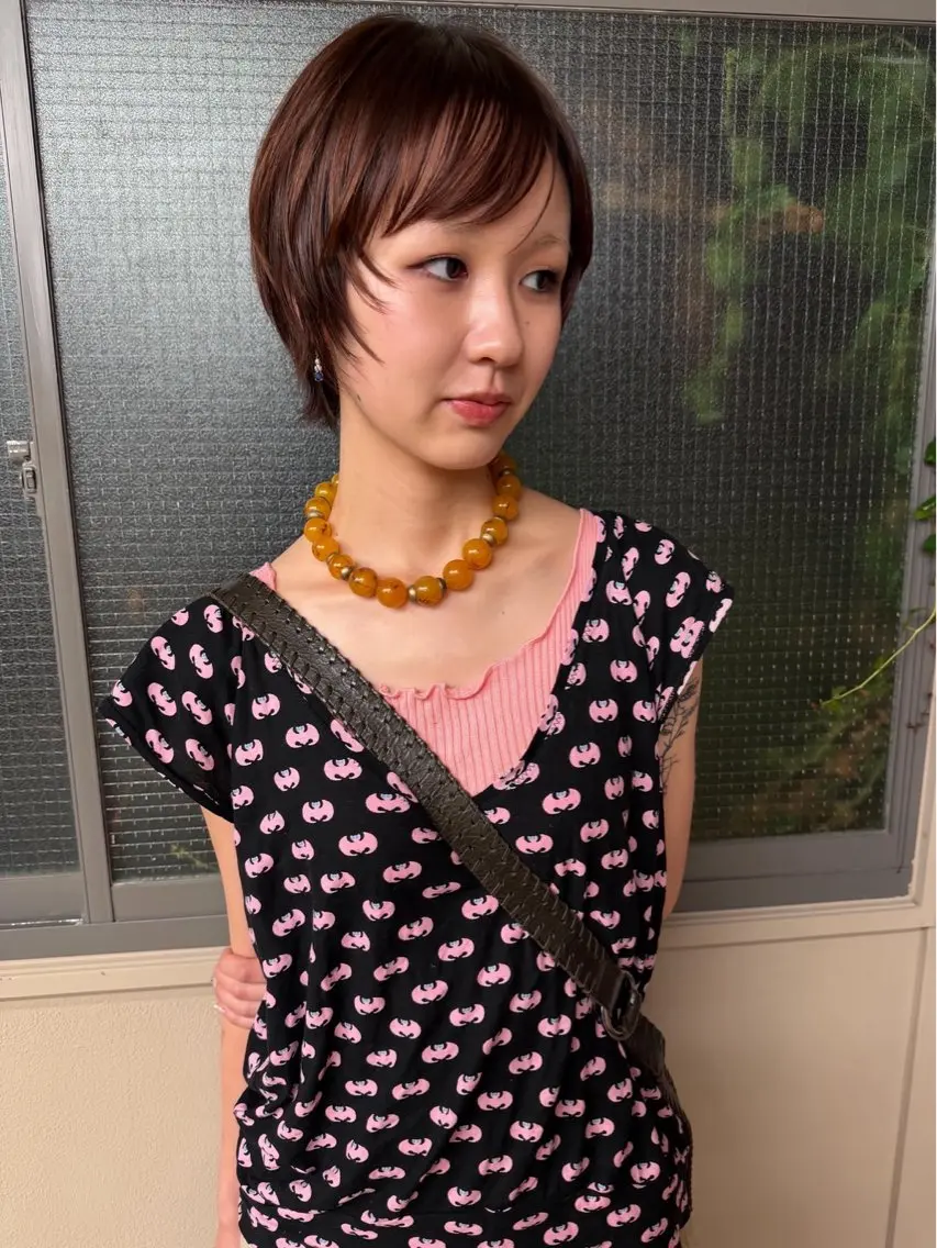 ショート にこ / ボブカットのヘアスタイル