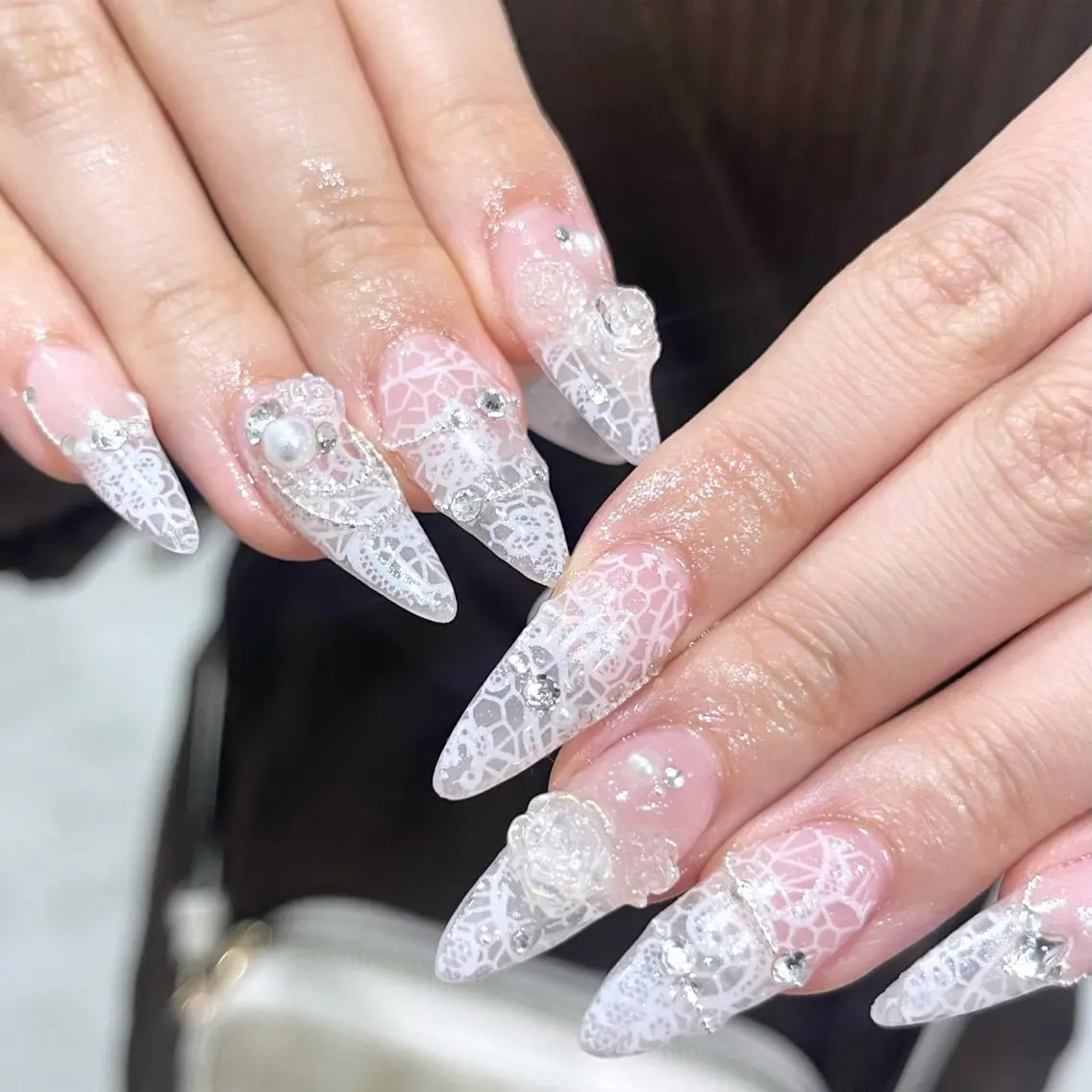 ネイル ハンドネイル 🧁fein. nana🩵のネイルデザイン