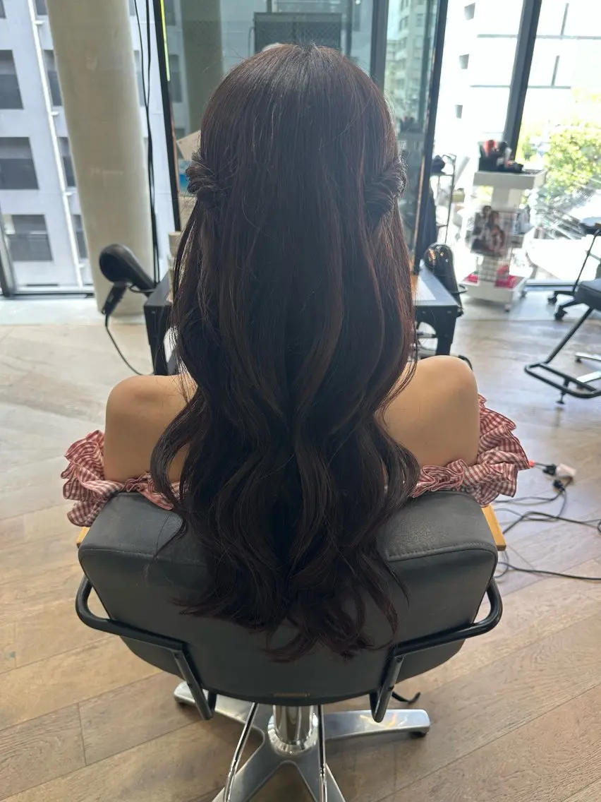 ロング RINO‎🤍🎀 𝑏𝑒𝑙𝑡𝑎のヘアスタイル
