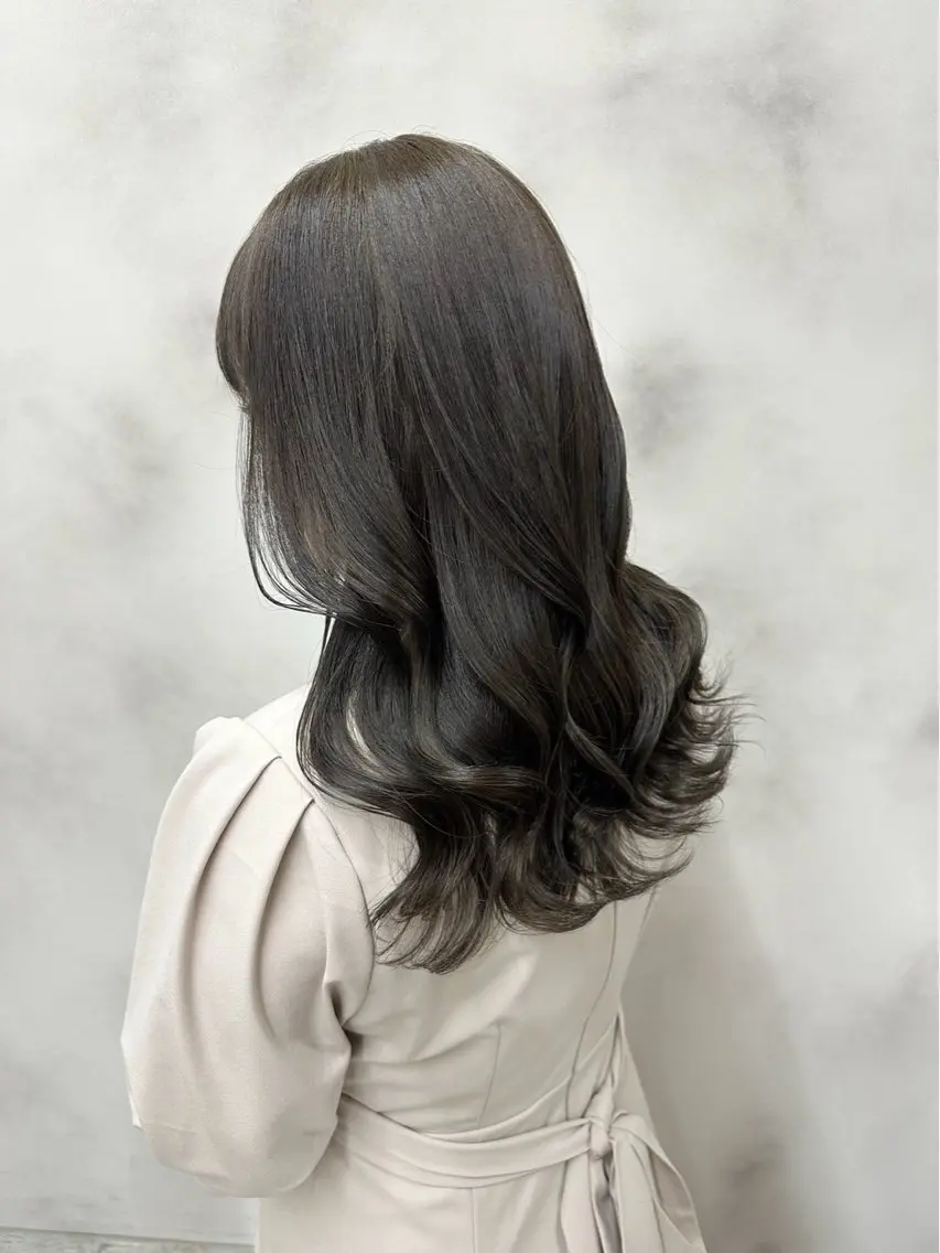 ロング カラー 木村 蓮のヘアスタイル