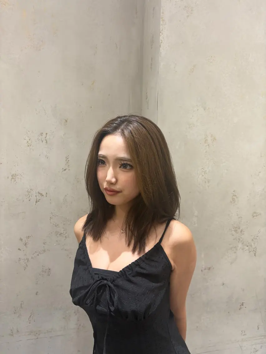 ミディアム 美髪縮毛矯正/ 涼夏🎀のヘアスタイル