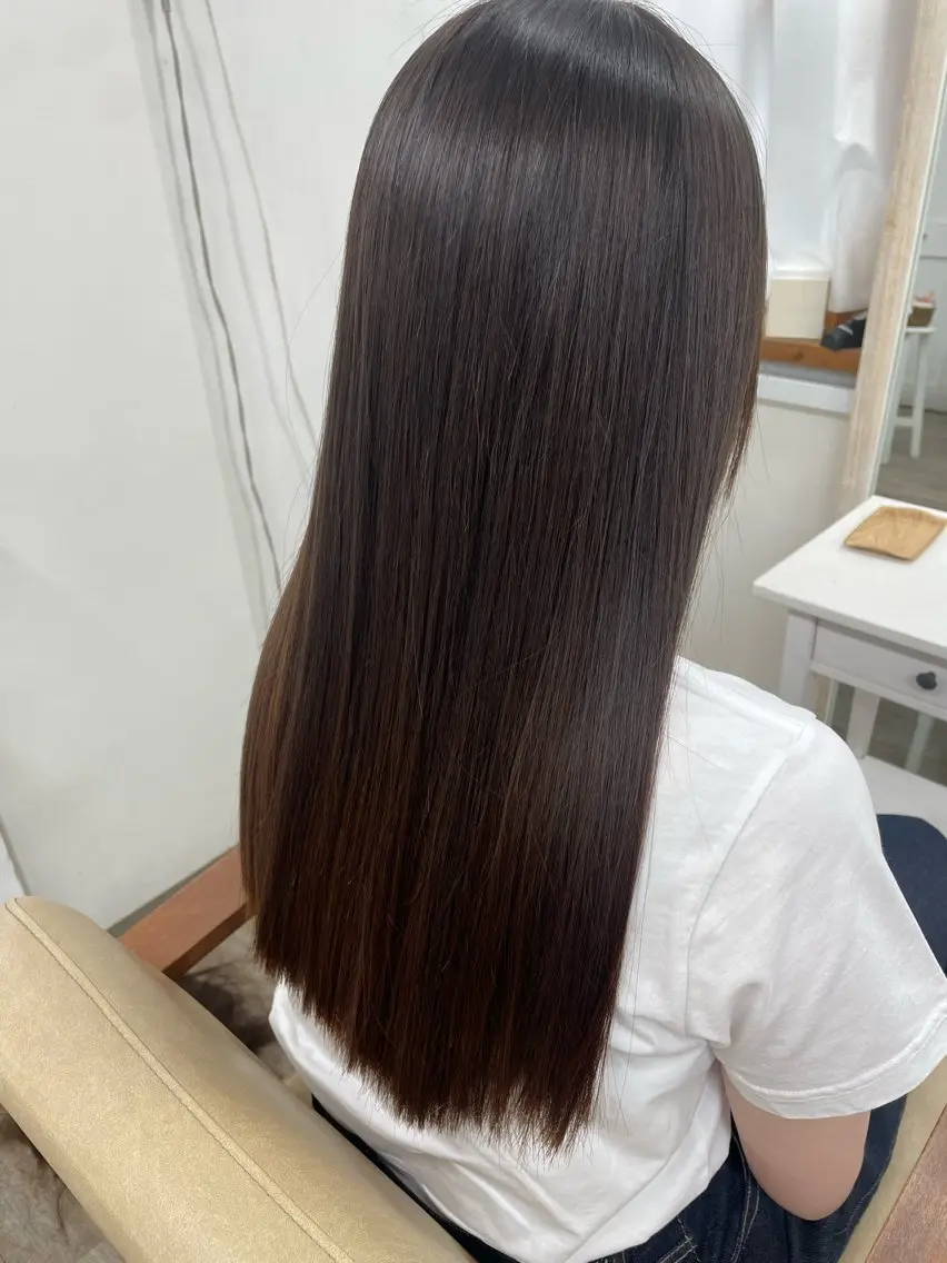 【🌷レディース限定🌷】カット＋縮毛矯正の写真