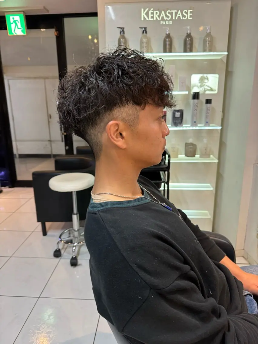 ショート カット パーマ 🔥メンズ特化🔥 佐藤桂崇のヘアスタイル