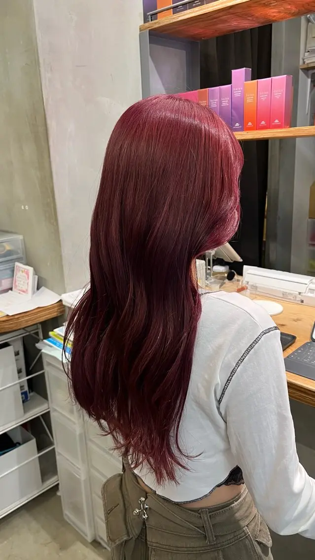 ロング ヘアカラー Naotsuka Yui  🌺のヘアスタイル