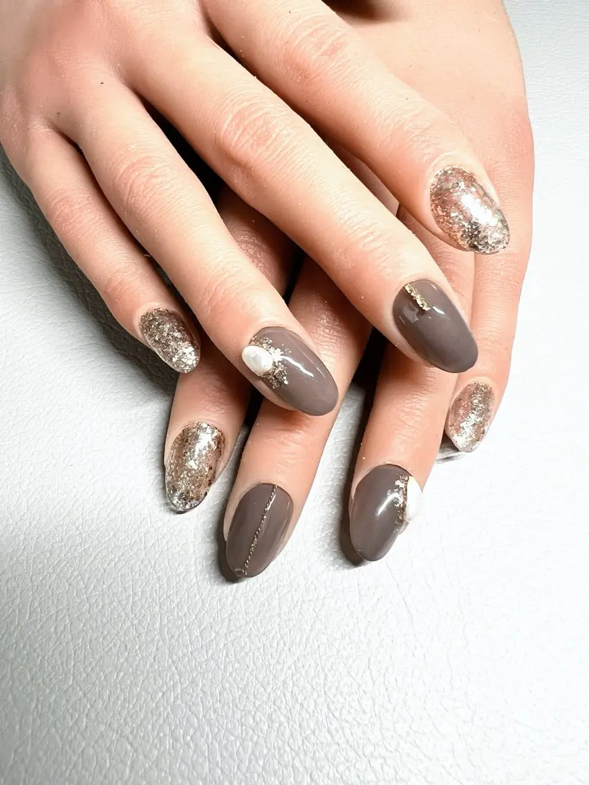 ネイル ニュアンスネイル オフィスネイル シンプルネイル ハンドネイル AJ nailのネイルデザイン