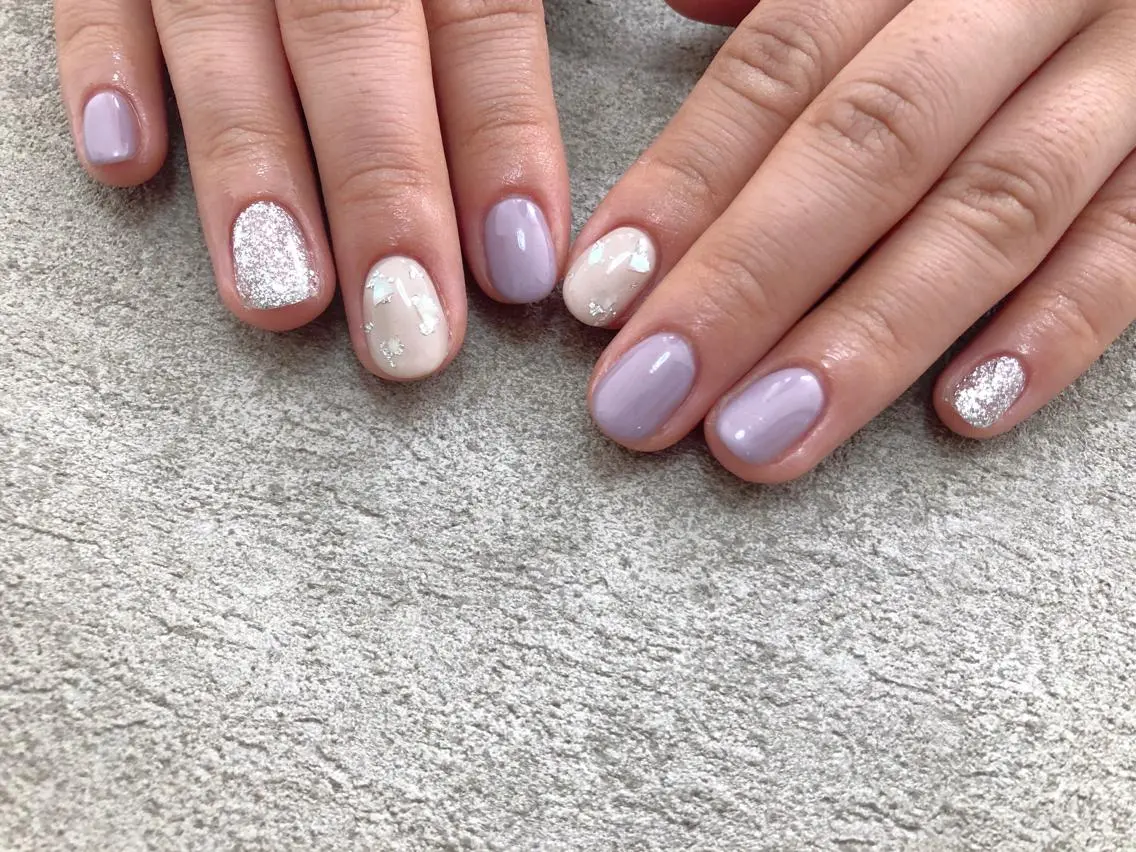 ネイル 卒業式 ハンドネイル mogunail &blowのネイルデザイン