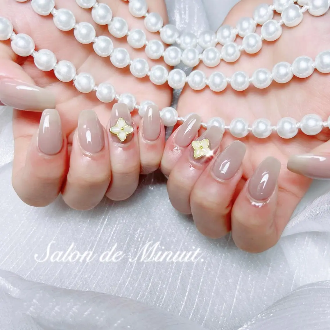 🎀【Hand】スカルプ長さだし+つけ放題（持ち込みデザイン）12500円(アート2本まで)🎀の写真