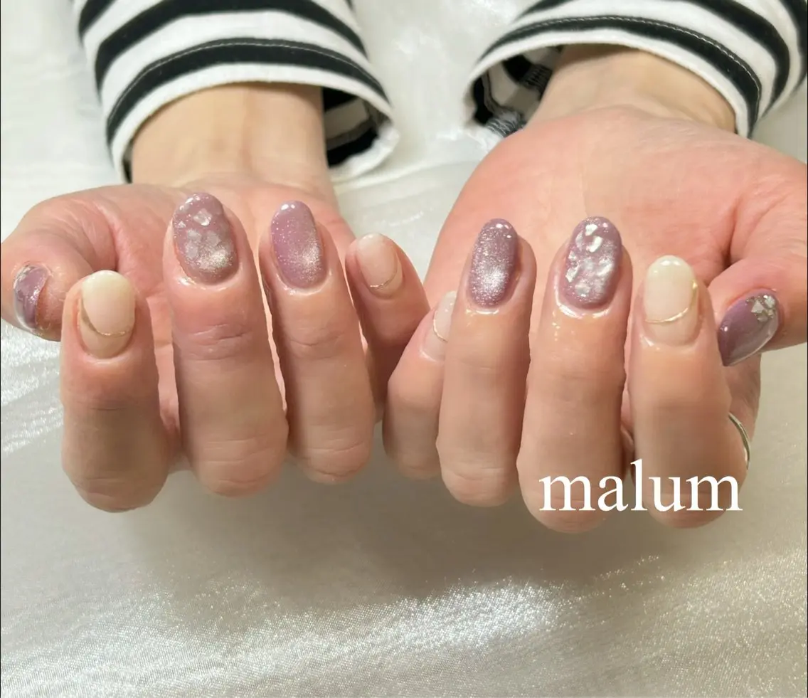 ネイル ハンドネイル malum nailのネイルデザイン