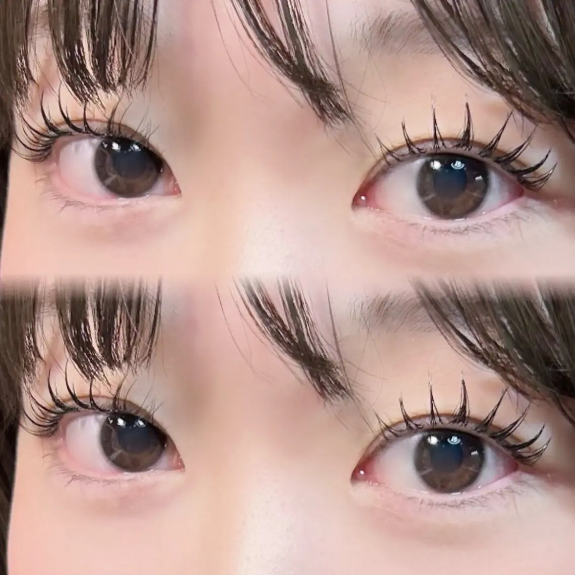 束感パリエク💜パーマ+フラットラッシュ100本の写真