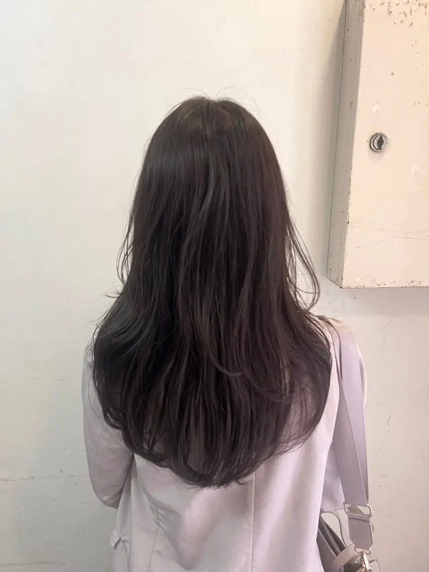 ロング 横浜/カットモデル 佐藤桃香 🦥のヘアスタイル