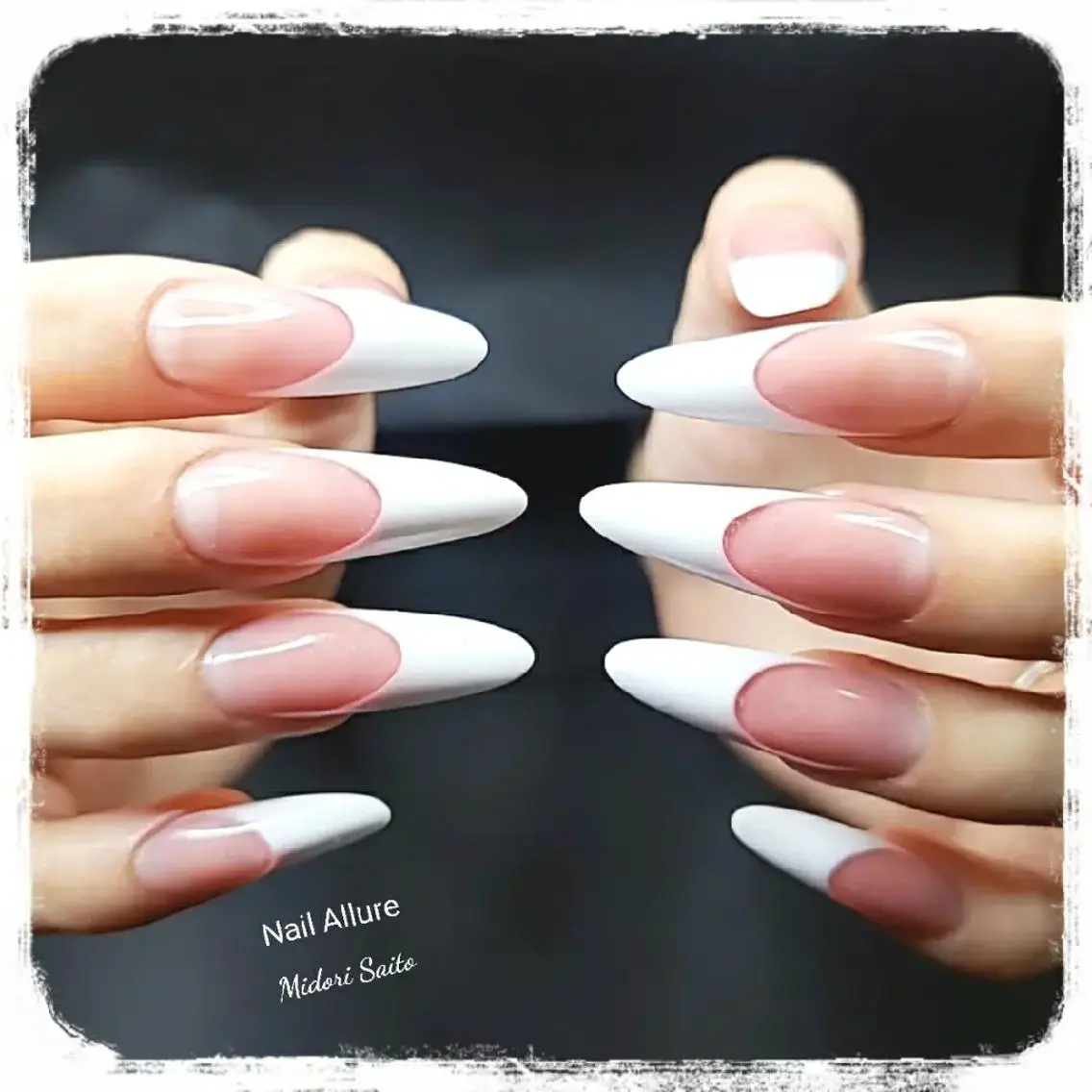 ネイル フレンチネイル ジェルネイル スカルプネイル Nail Allureのネイルデザイン
