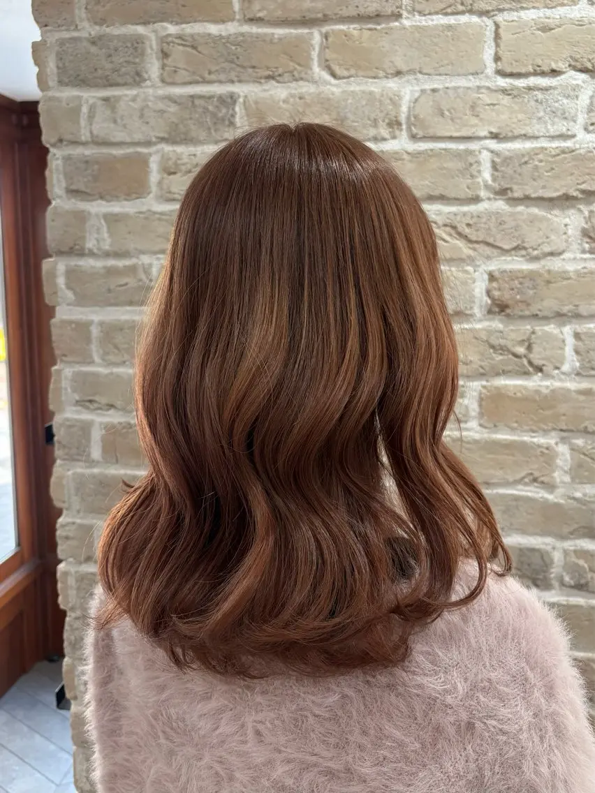 ミディアム 堀 のえかのヘアスタイル